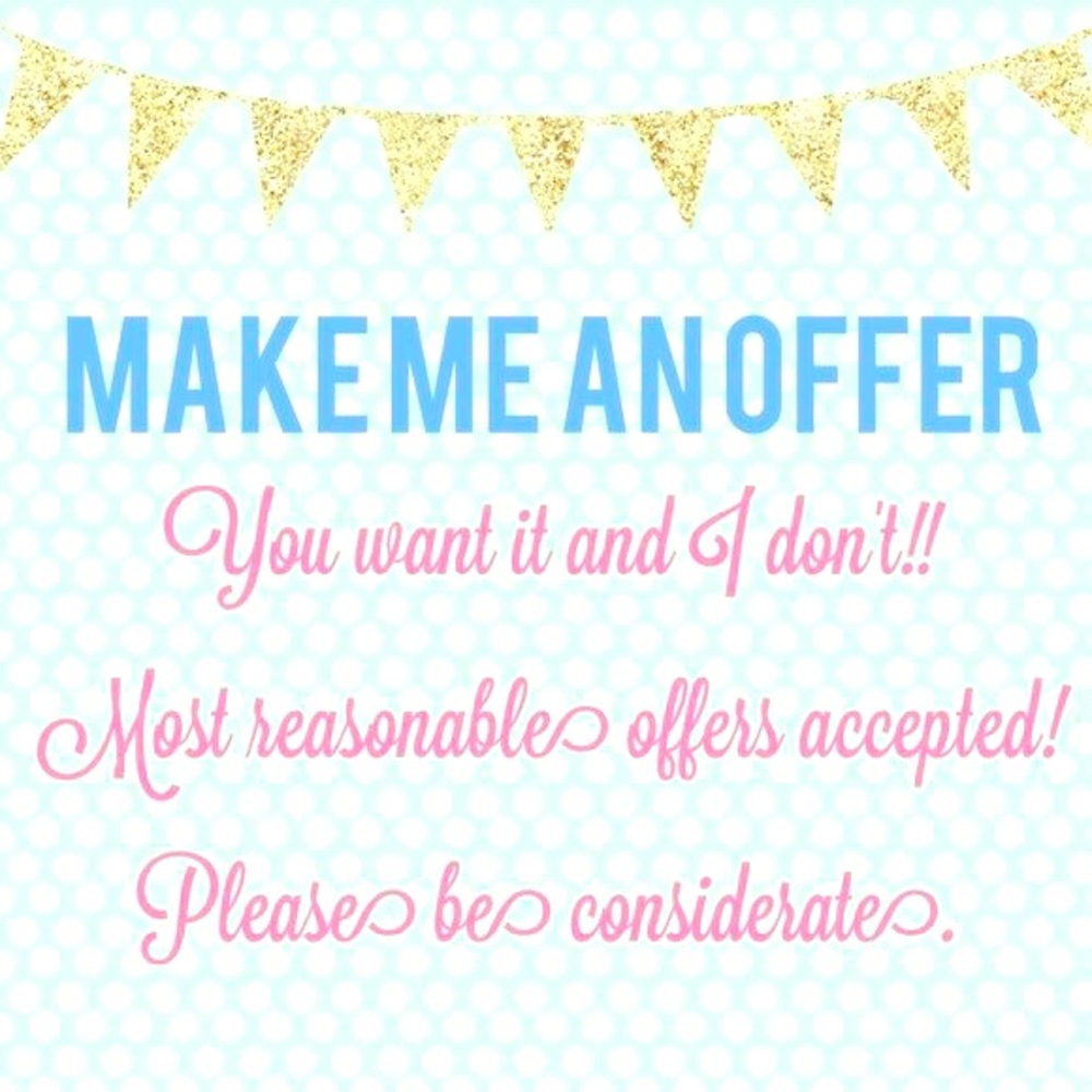 Offers Welcome!